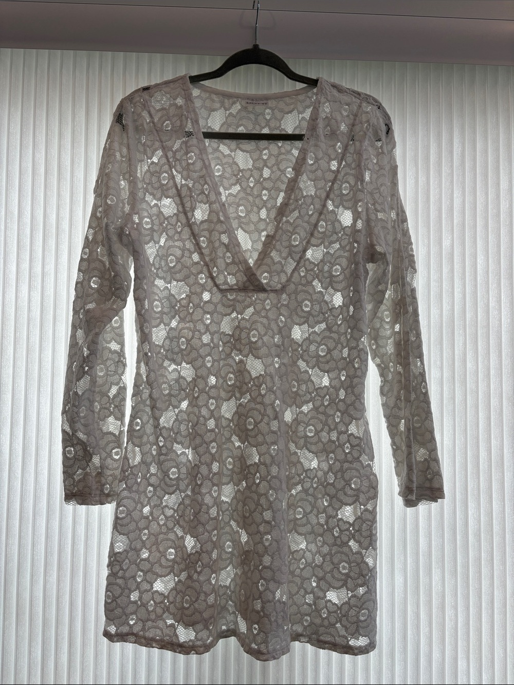 Dotti White Lace Swim Coverup